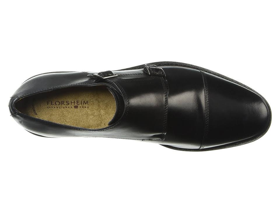 Florsheim Men&s Montinaro Double Monk Strap, Size: 12 D, Black