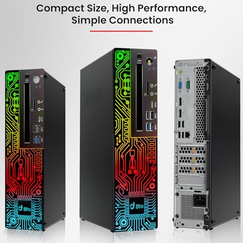 BTO RGB Gaming Desktop PC – Intel i5 8th Gen Processor – 16GB Ram – 512GB SSD – NVIDIA GeForce GT 1030 DDR5 – New 24 inch Monitor – WiFi – Windows 11
