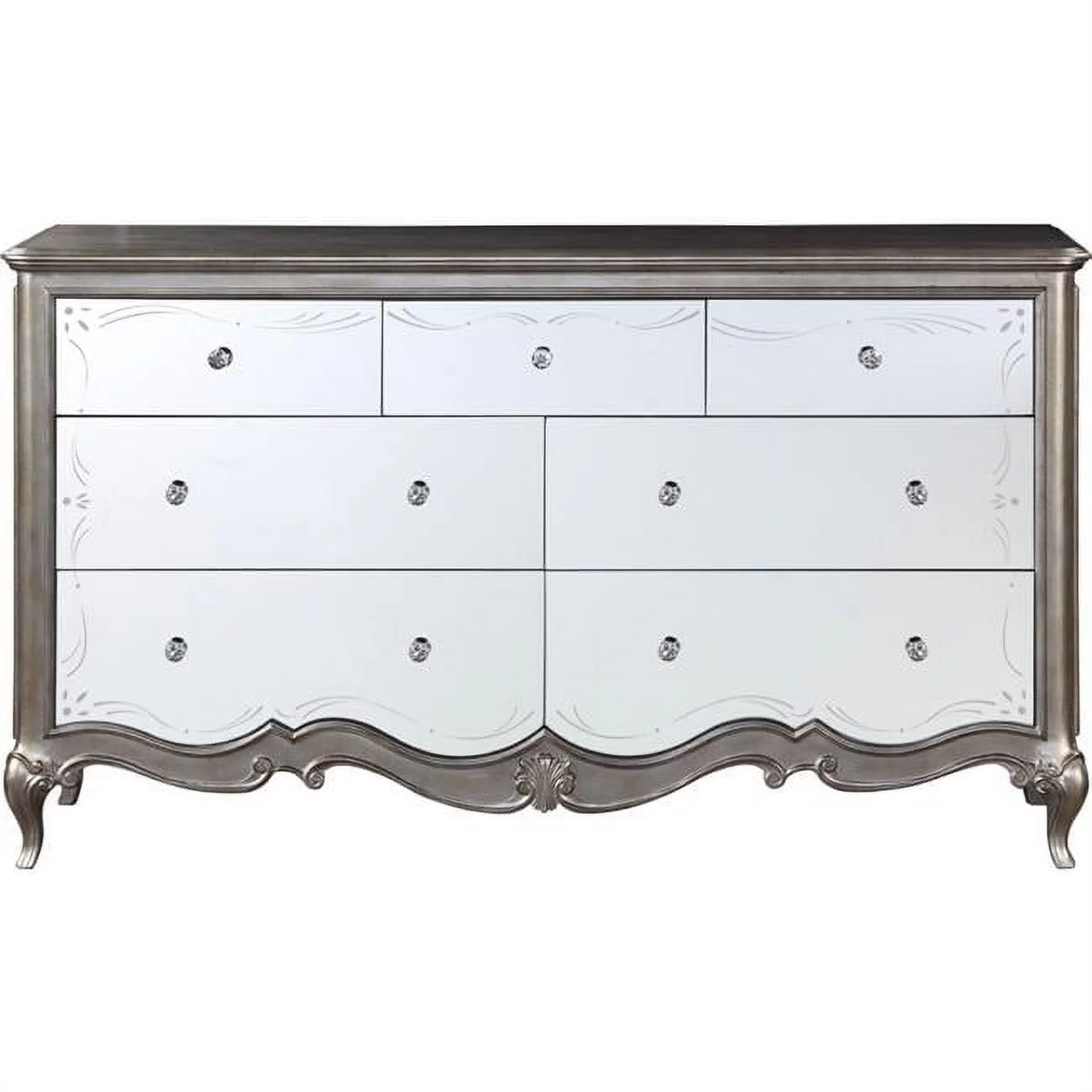 Esteban Dresser (Jewelry Box) in Antique Champagne