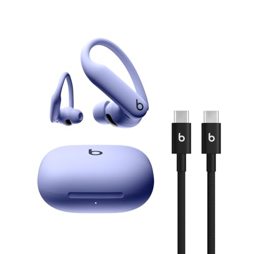 Beats Powerbeats Pro 2 Wireless Bluetooth Earbuds - Noise Cancelling, Heart Rate Monitor, IPX4, Up to 45H Battery & Charging Case
