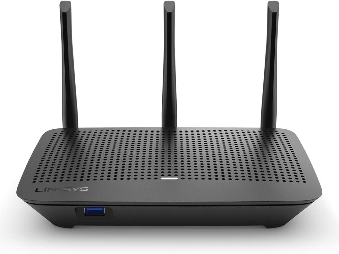 Linksys AC1900 Smart Wi-Fi Router Home Networking, MU-MIMO Dual Band Wireless Gigabit WiFi Router, Speeds up to 1.9 Gbps, coverage up to 1,500 sq ft