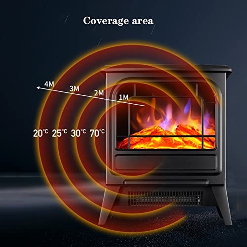 Electric Fireplace Portable Freestanding Electric Fireplace Heater