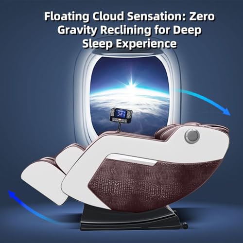 Massage Chair Full Body with Heat, Zero Gravity Shiatsu Massage Chair Recliner with & 5 Auto Modes, Foot Massage, Waist Back Heating