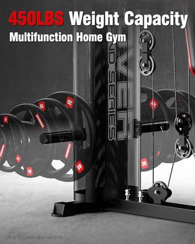 HARISON Home Gym - Full Body Workout Equipment, Exercise Equipment, Fitness Equipment, Multifunctional Home Gym Equipment for Home with Pulley System