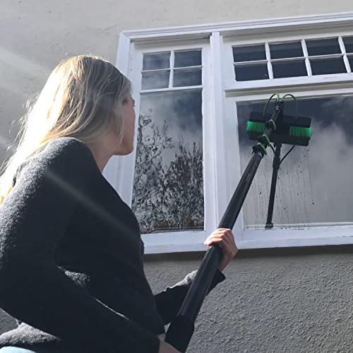 30 Feet Reach Solar Panel Cleaning Brush & Pole Water Fed Pole Kit