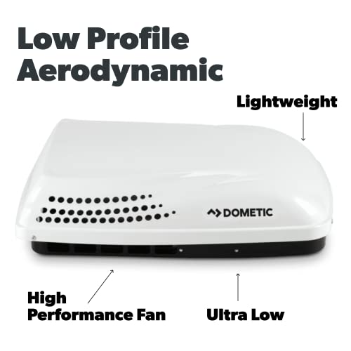 Dometic Penguin II High Efficiency, Low Profile Rooftop Air Conditioner, Ducted or Non-Ducted Application