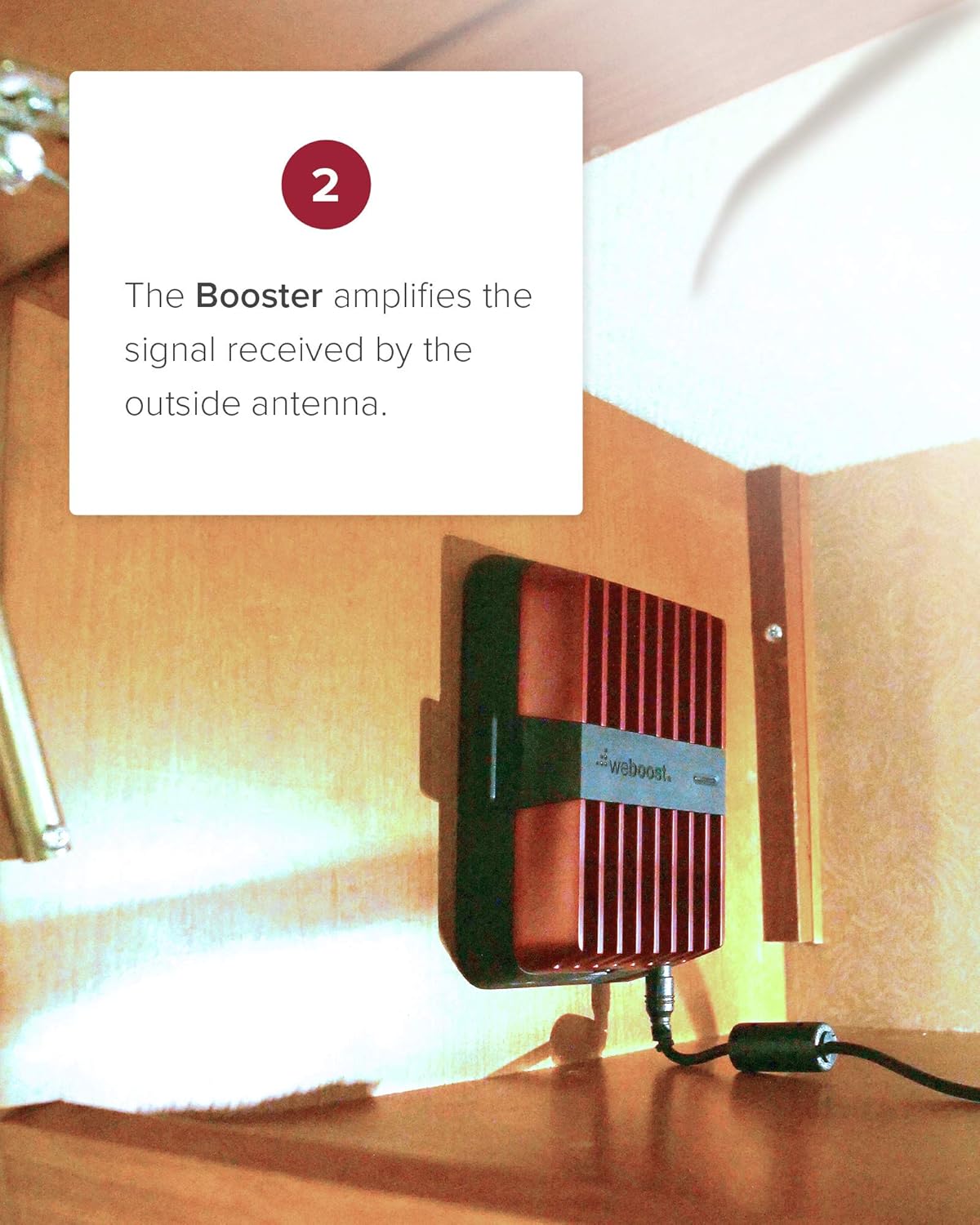 weBoost Drive Reach RV - Cell Phone Signal Booster kit | Boosts 4G LTE & 5G for All U.S. Carriers - Verizon, AT&T