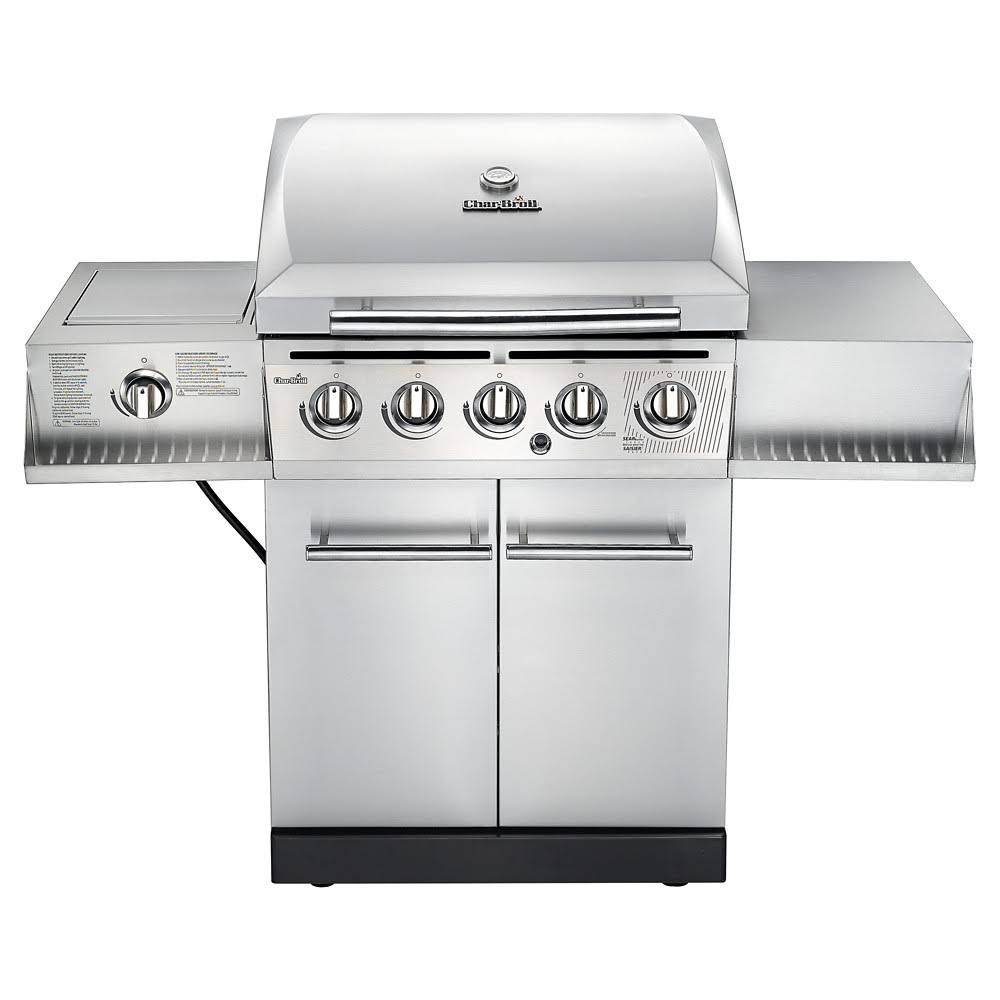 Char-Broil Gas Grill with 5 Burner - Silver
