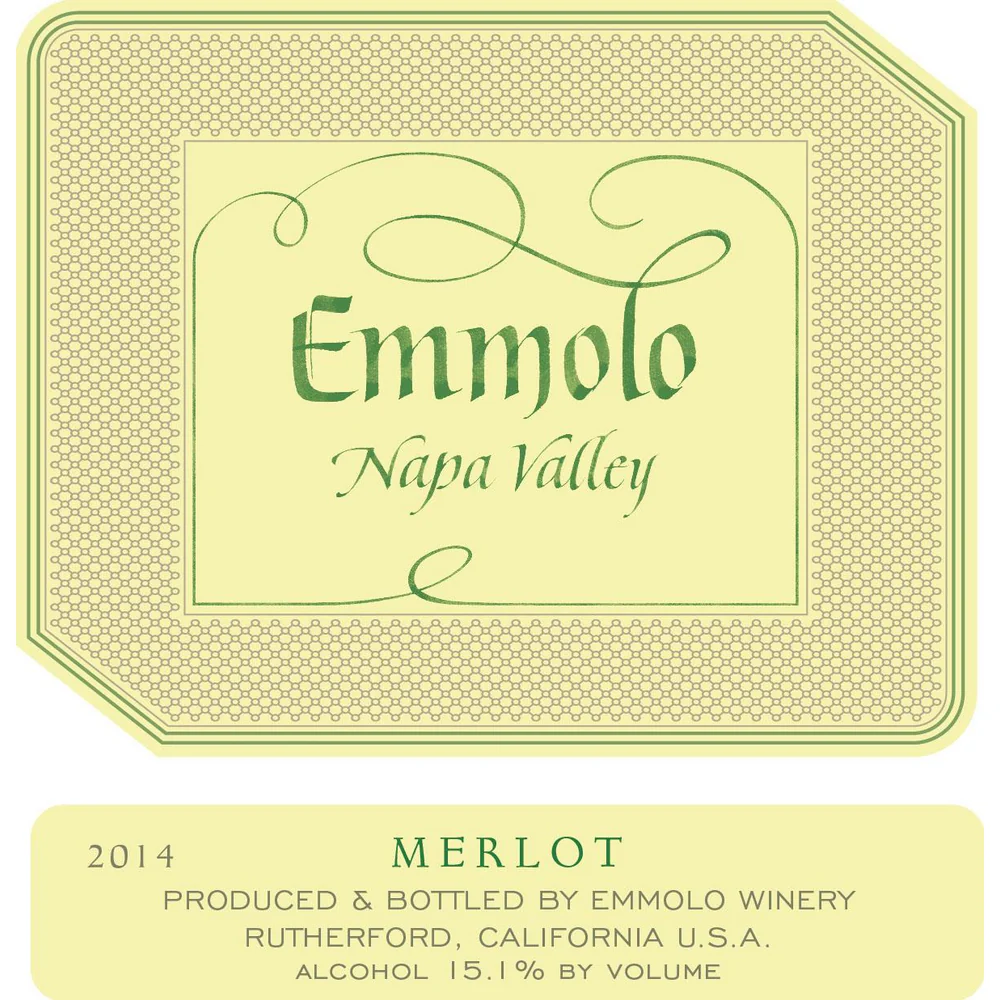 Emmolo Napa Valley Merlot 750ml - Nestor Liquor