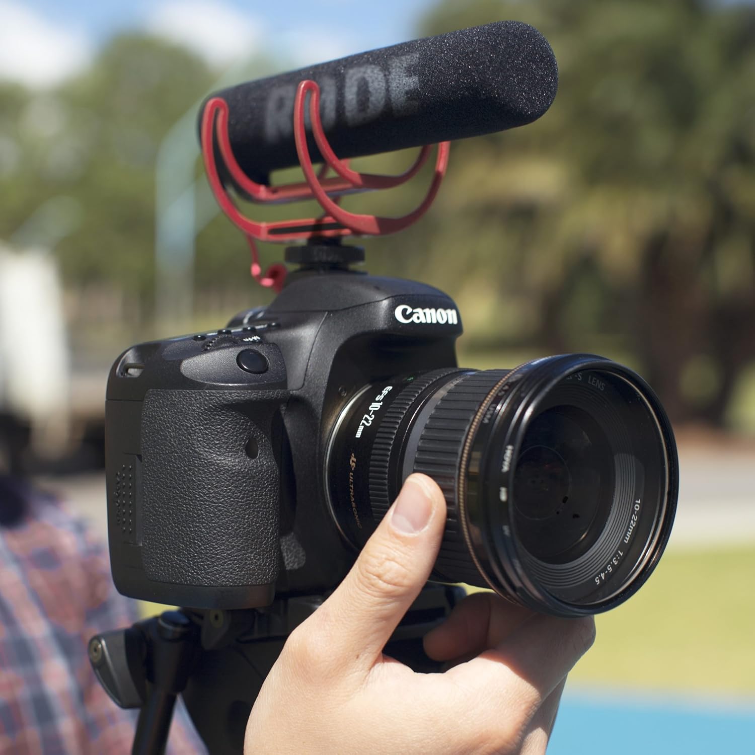 Rode VideoMic GO Lightweight On-Camera Microphone with Integrated Rycote Shockmount