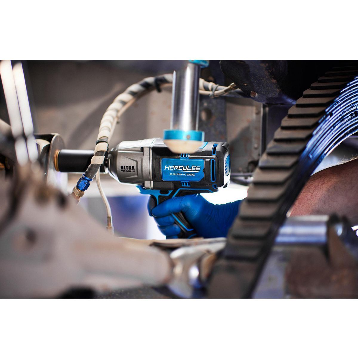 HERCULES 20V Brushless Cordless, 1/2 in. Ultra Torque Impact Wrench with Friction Ring - Tool Only