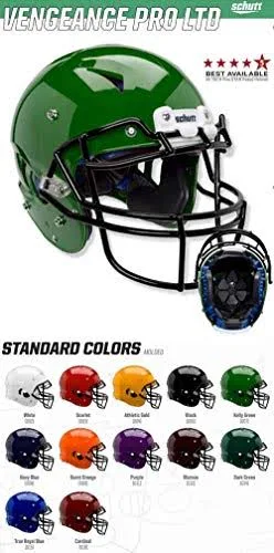Schutt Vengeance Pro Ltd Adult Football Helmet - M / Scarlet