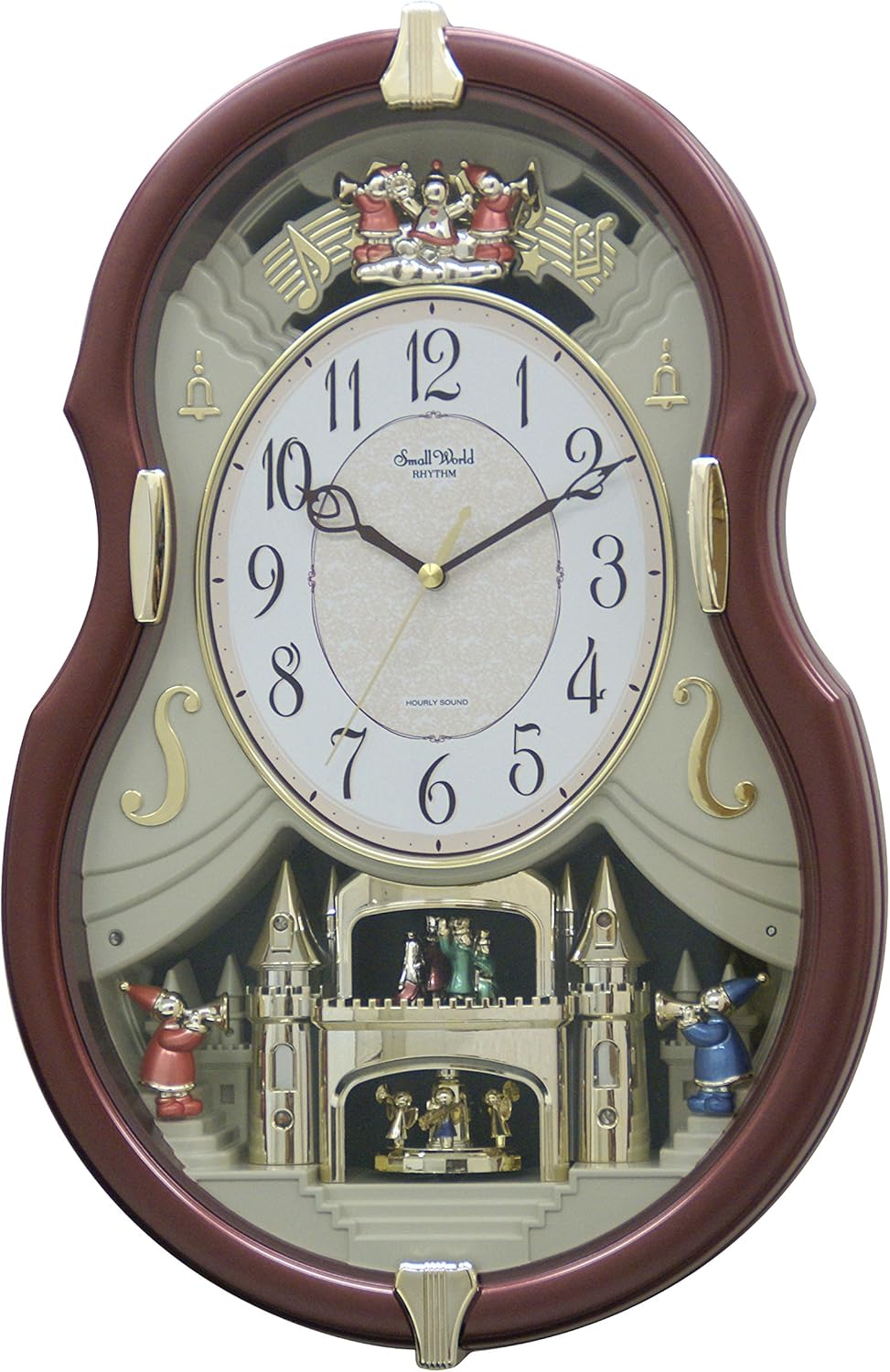 Rhythm Clocks Concerto Entertainer II Musical Motion Clock