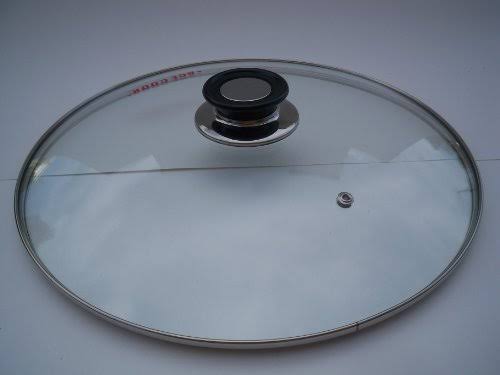 Ceramic Marble Coated Non Stick Cast Aluminium Fry Pan with Lid, 20 cm (8 inches)