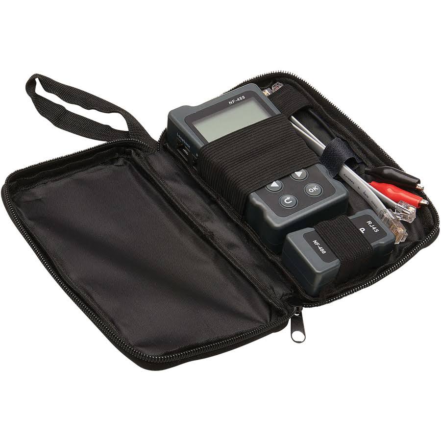 Tripp Lite Network and Power over Ethernet (PoE) Signal Tester with Carrying Case - Network tester T015-POE