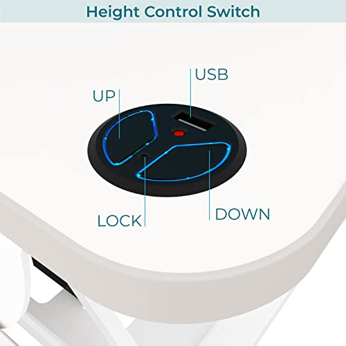 VERSADESK PowerPro™ 36 Inch Electric Standing Desk Converter, Height Adjustable Sit to Stand Up Desk Riser