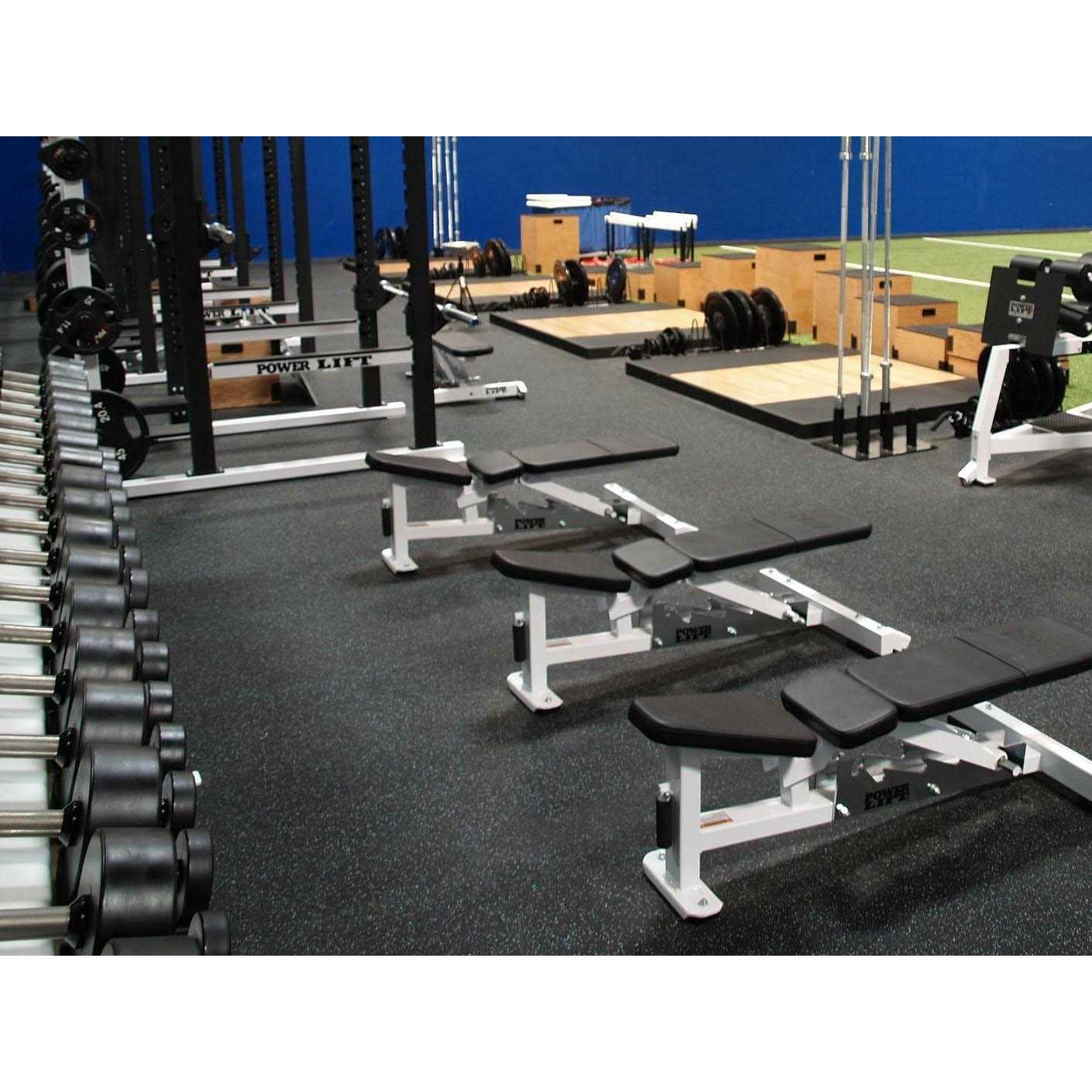 Survivor SportFloor Isometric Red 48 in. x 180 in. x 0.3 in. Rubber Gym/Weight Room Flooring Rolls - Sports Supplies Online Store
