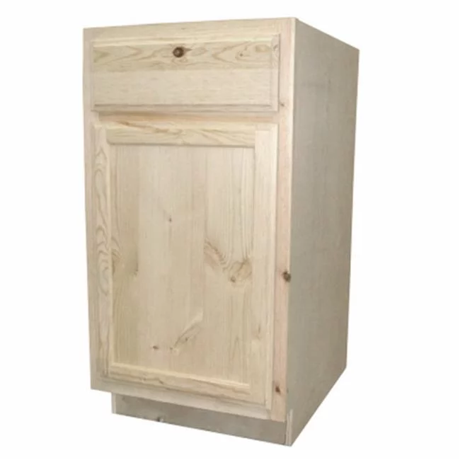 B18-PFP 18 in. Pine Base Cabinet