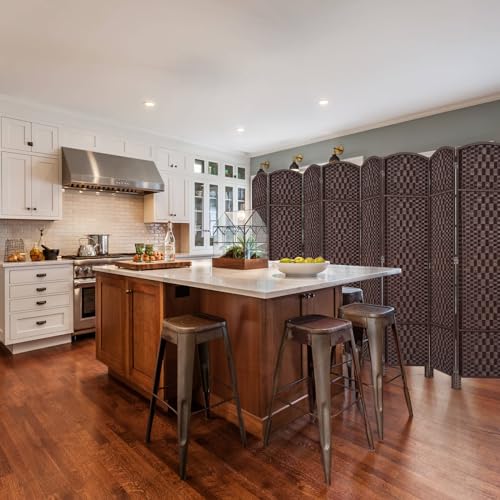 Room Divider, Room Dividers and Folding Privacy Screens, 16in Privacy Screen, 6 Panel Temporary Wall Partitions, 6ft Space Separation Panel Screen