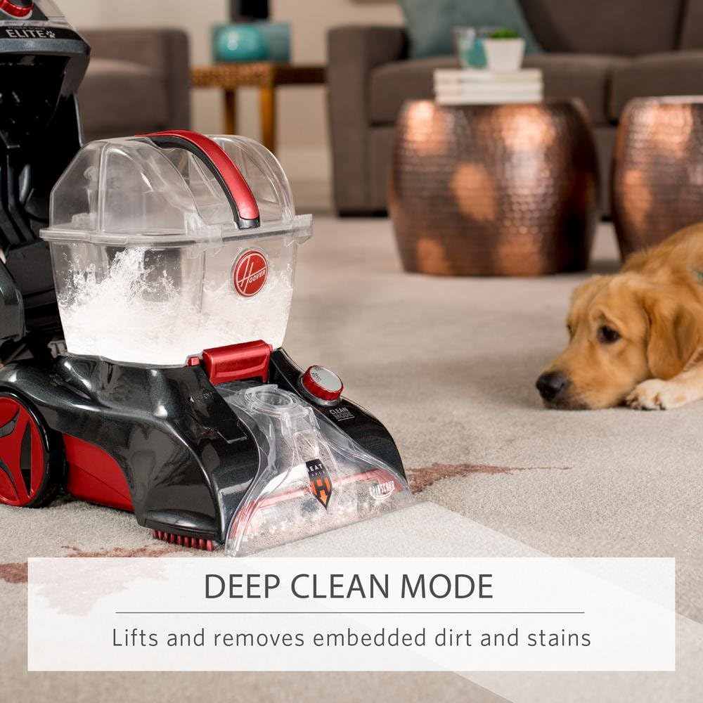 Hoover Professional Series Power Scrub Elite Pet Plus Upright Carpet Cleaner