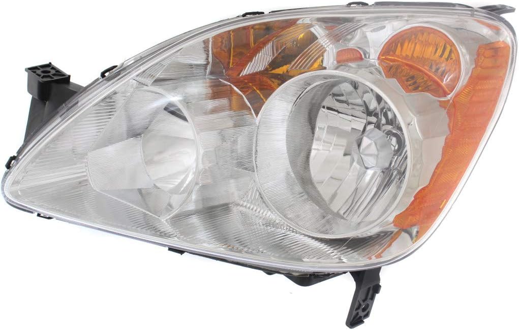 For 2005 2006 Honda CR-V Pair Headlights Driver and Passenger Side Assembly Unit HO2518107 HO2519107 | 33151-S9A-A11 33101-S9A-A11