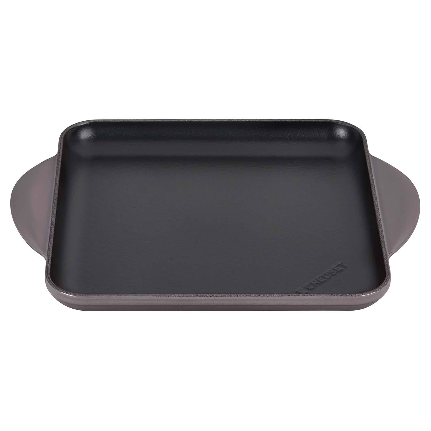 Le Creuset 9.5x22 Cast Iron Square Griddle - Caribbean