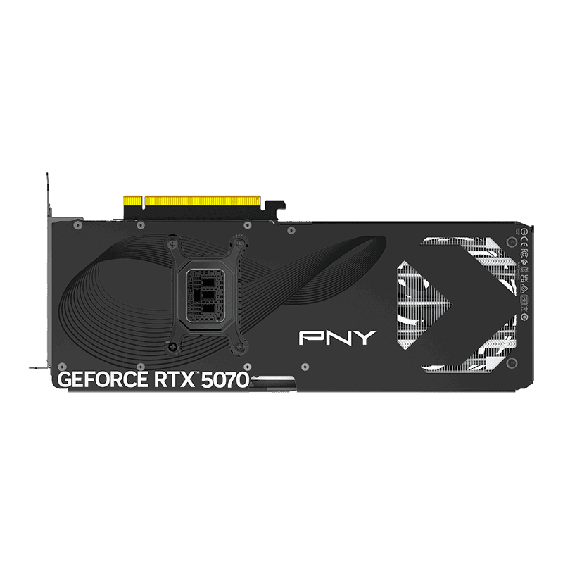 PNY NVIDIA GeForce RTX™ 5070 OC Triple Fan, Graphics Card 12GB GDDR7, SFF-Ready, 2.4-Slot
