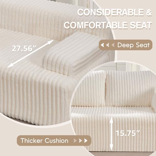 Modular Sectional Sofa Couches L-Shape Couch 3 Seat Modular Sofa Memory Foam Sectional Couches for Living Room