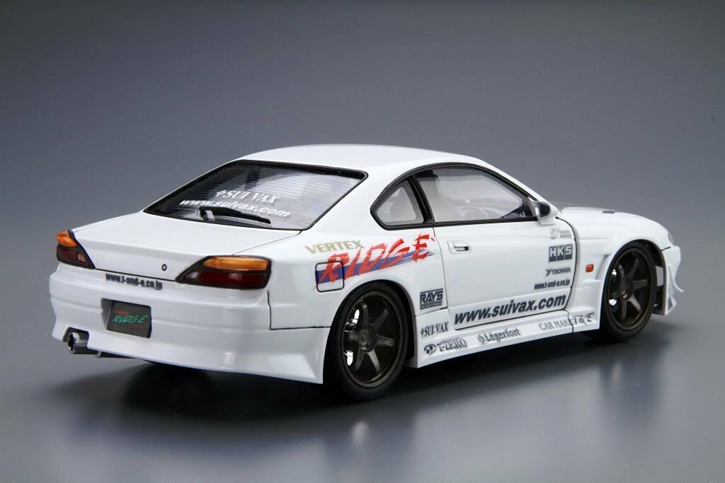 Aoshima 52143 Vertex S15 Silvia &99 (Nissan) 1/24 Scale Kit