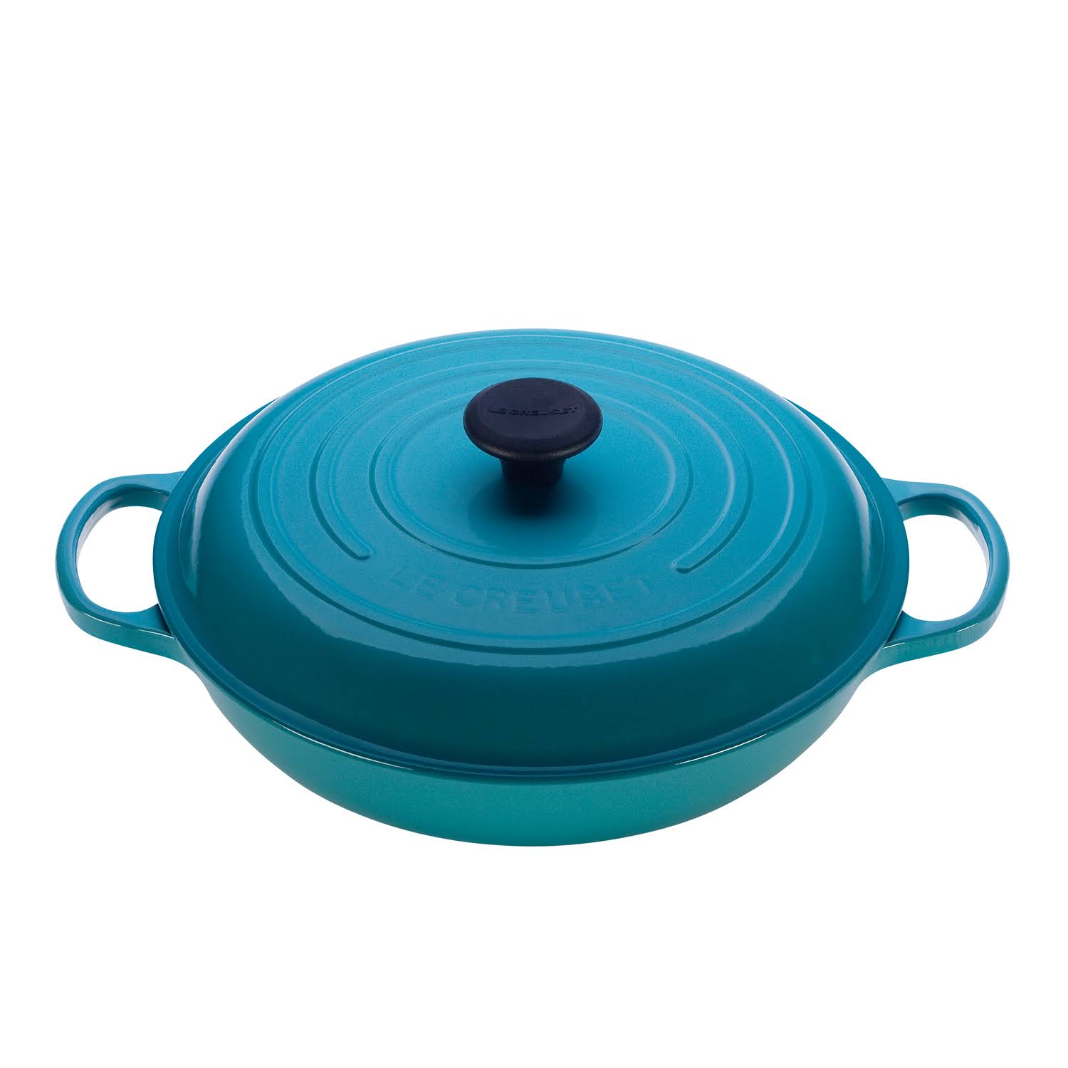 Le Creuset Signature Cast Iron 2.25-Quart Oyster Braiser
