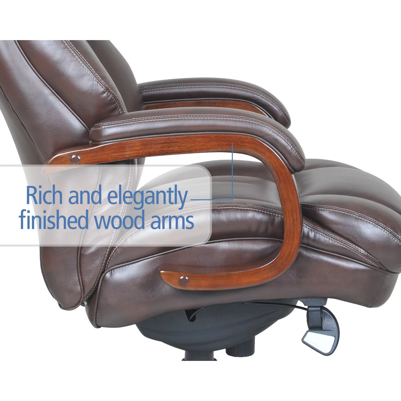 La-Z-Boy Fairmont Big and Tall Executive Office Chair - Biscuit