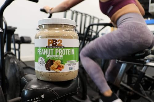 PB2 Performance Peanut Protein Powder with Madagascar Vanilla – [2 lb/32 oz Jar] – 20g of Vegan Plant Based Protein Powder, Non GMO, Gluten Free