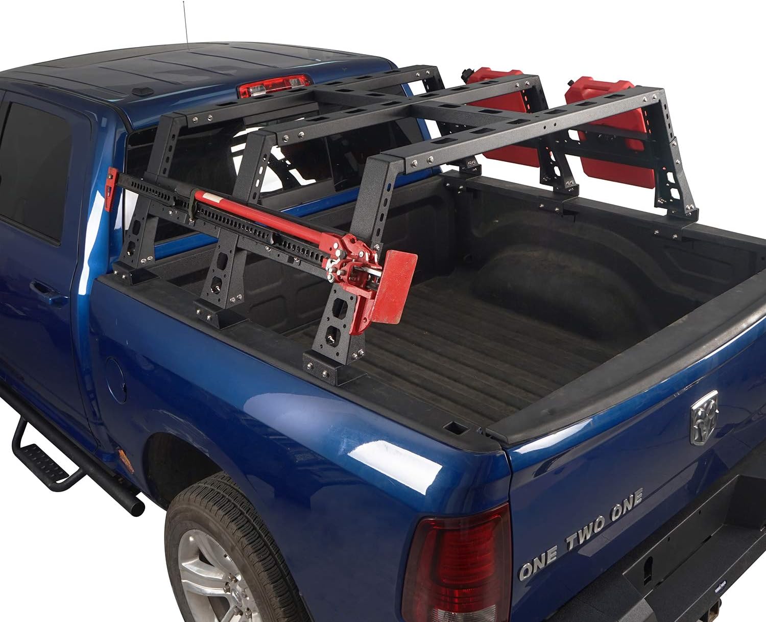 u-Box Ram 1500 Overland Bed Rack MAX 13.8 High Cargo Carrier Truck Storage Compatible with Dodge Ram 1500 Pickup Trucks 2009-2018
