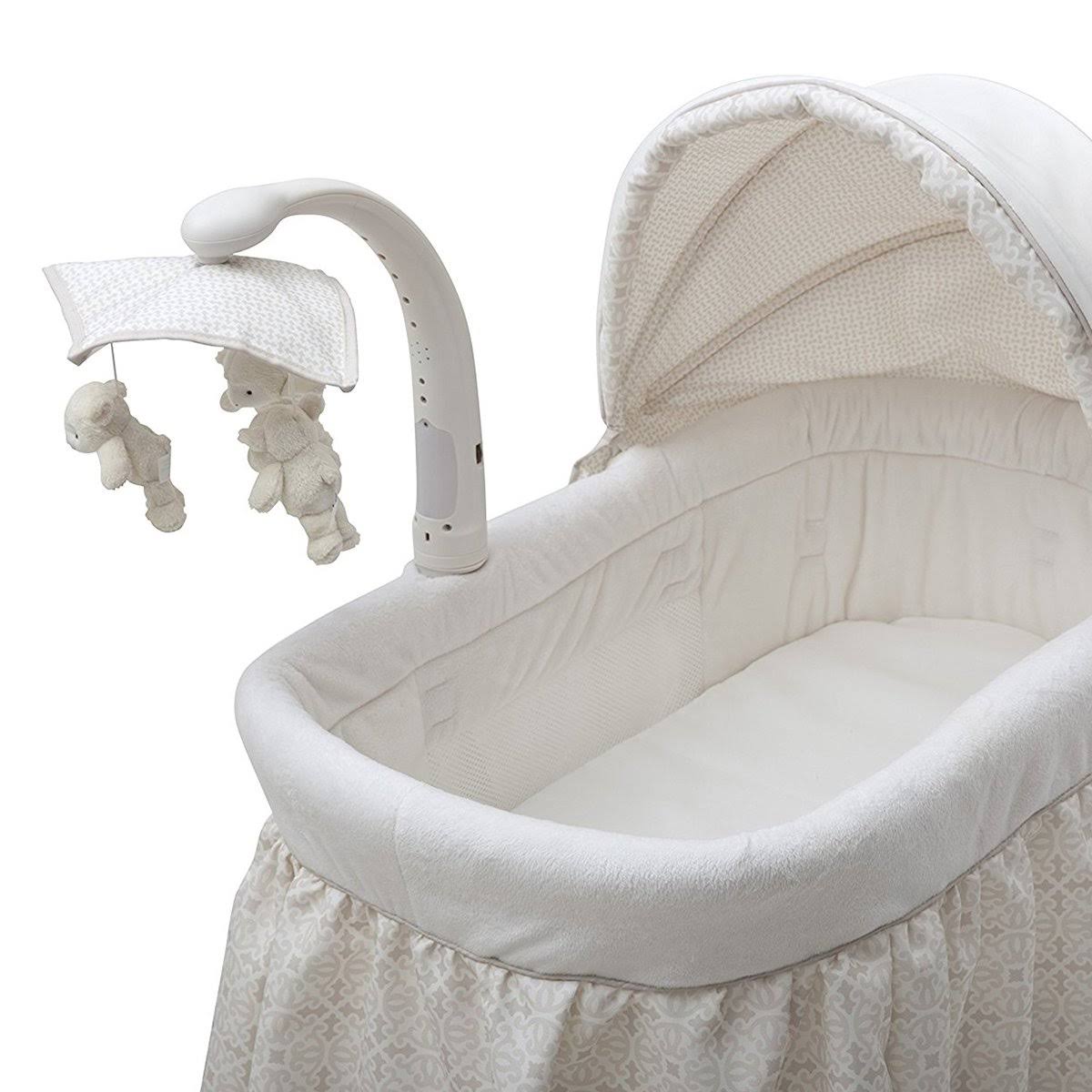 Simmons Kids Deluxe Gliding Bassinet - Sand Castle