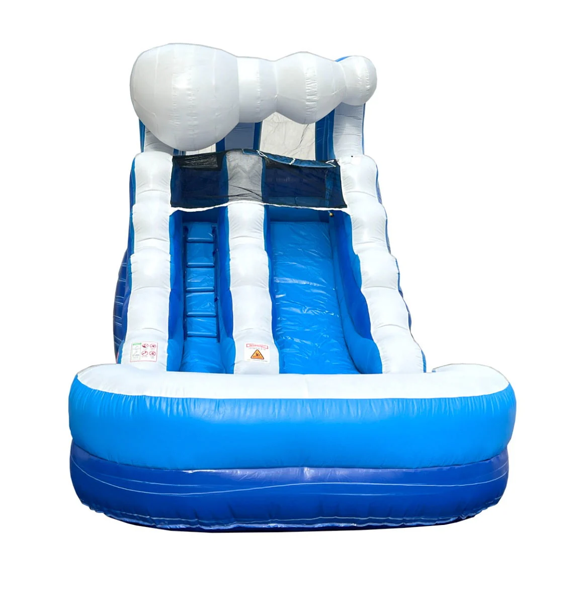 Pogo Bounce House Crossover Kids Inflatable Water Slide, Pink Unicorn with Blower, 12 ft