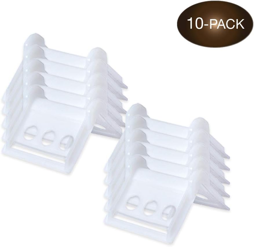 Vee Board 20-Pack Corner Edge Protectors for Cargo Loads, Cushion for Tie-Down Logistic Ratchet and Cam Straps Tie Downs on Flatbed Trailers