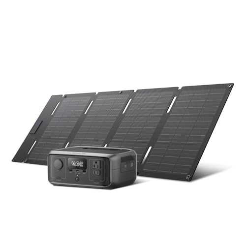 EF ECOFLOW Portable Power Station RIVER 3, 245Wh LiFePO4 Battery Power Station, 300W Up to 600W AC Output,