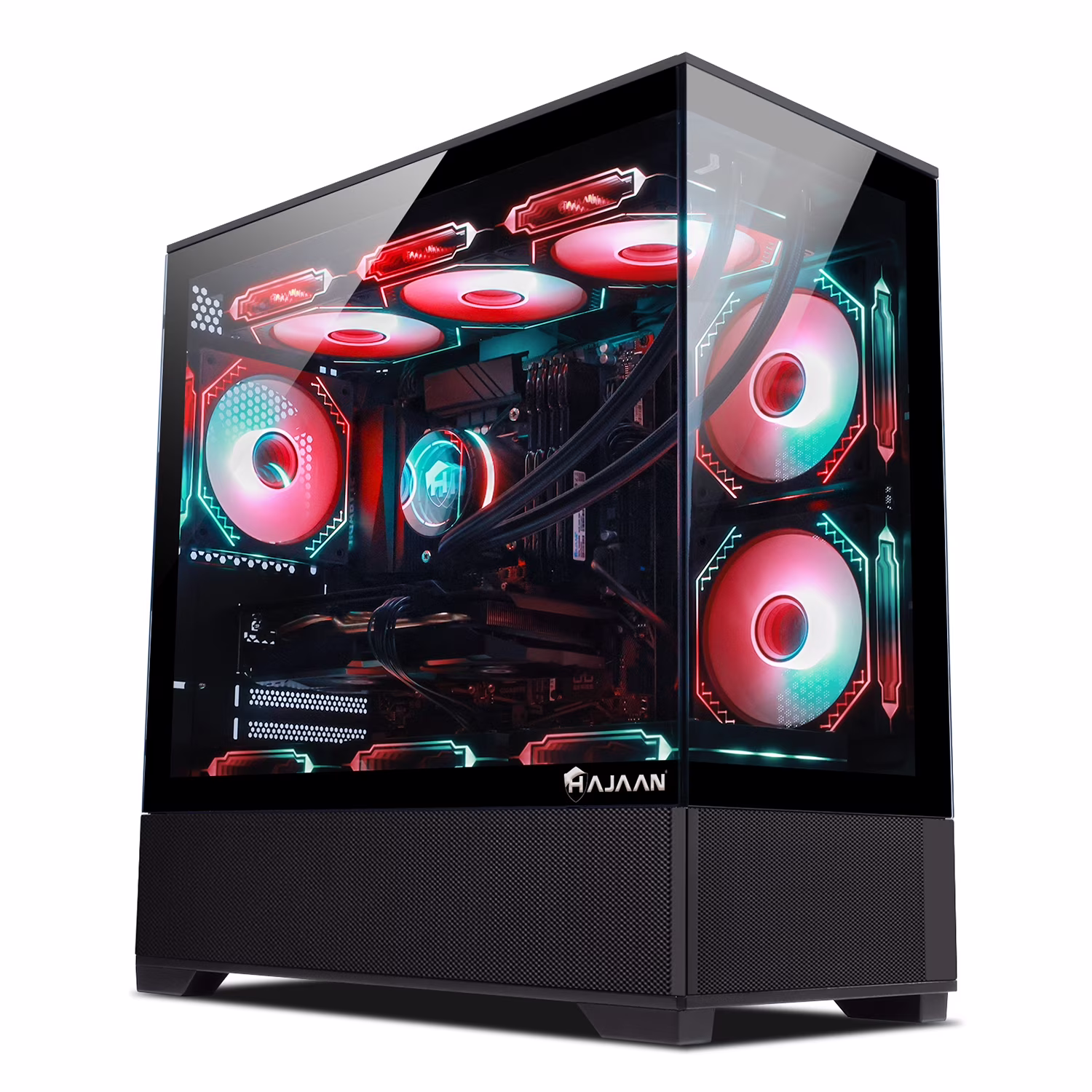 HAJAAN SuperX Gaming PC – Liquid Cooled - Intel i9 12900K - GeForce RTX 3060 12GB - 32GB DDR4 - 2TB NVMe SSD - Windows 11 Pro - WiFi - Bluetooth