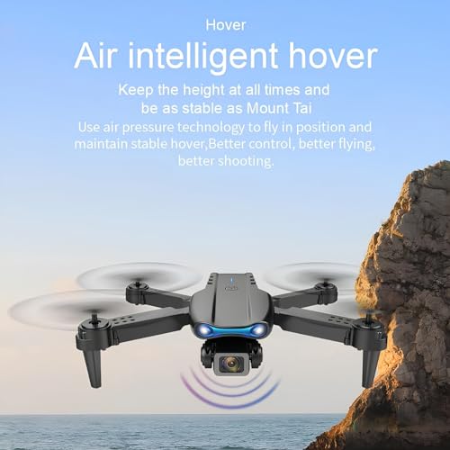 Drone with 1080P Dual HD Camera - 2024 Upgradded RC Quadcopter for Adults and Kids