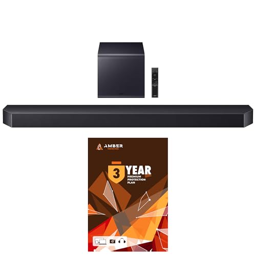 Samsung HW-S61D 5.0 Ch All-in-one Wireless Dolby Atmos Soundbar with 2 Year Amber Protection Plan (2024)