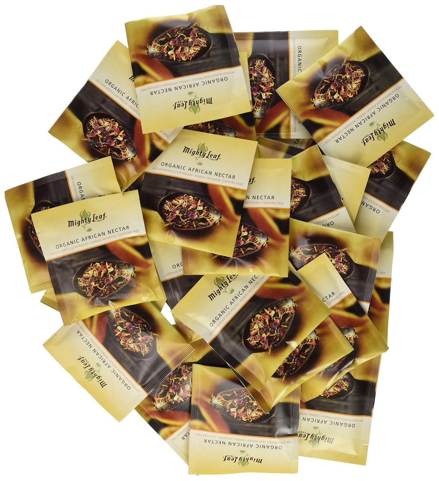 Mighty Leaf Organic African Nectar Tea, 100 Tea Pouches