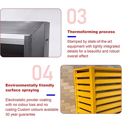 Outdoor cover for mini split ac unit, outdoor pump cover ， radiator cover shelf