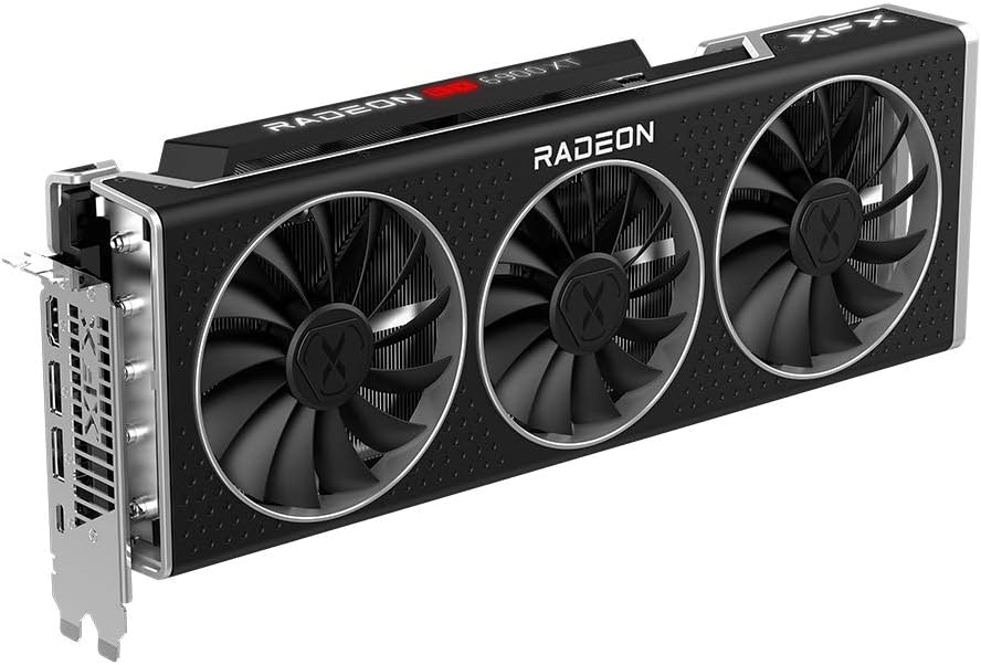 XFX Speedster MERC319 AMD Radeon RX 6900 XT Black Gaming Graphics Card with 16GB GDDR6, HDMI, 3xDP, AMD RDNA 2 RX-69XTATBD9