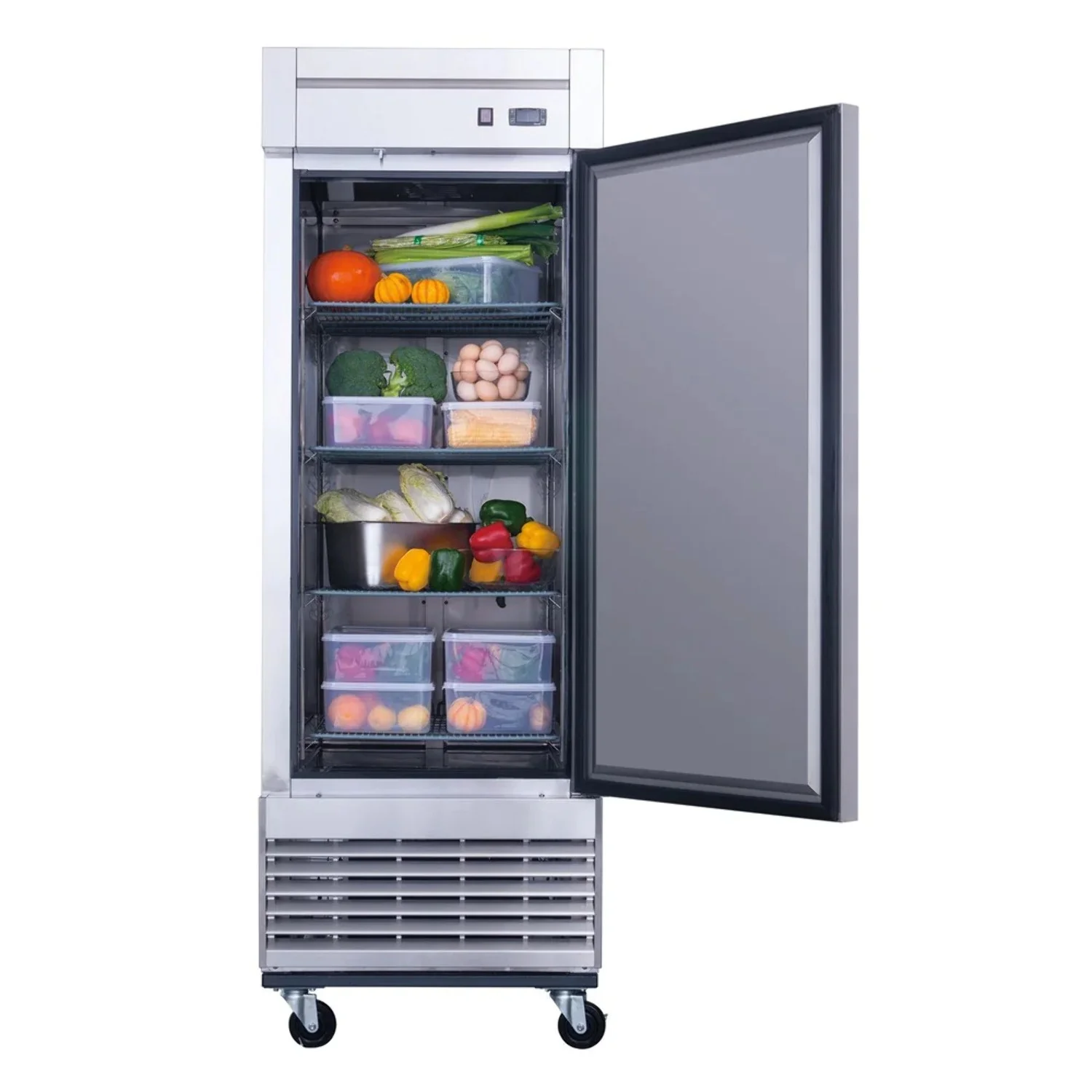 West Kitchen WT28R 27 Reach-In Refrigerator with 1 Solid Door
