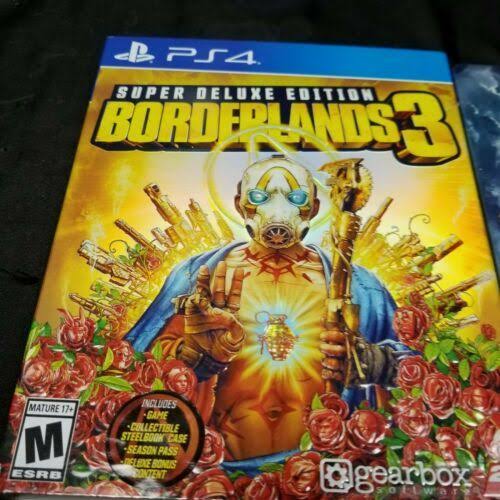 Borderlands 3 Super Deluxe Edition (ps4) Limited Steelbook