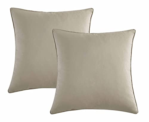 Riverbrook Home 100% Polyester Comforter Set, Queen, Hillcrest - Ivory/Gold, 9 Piece Set