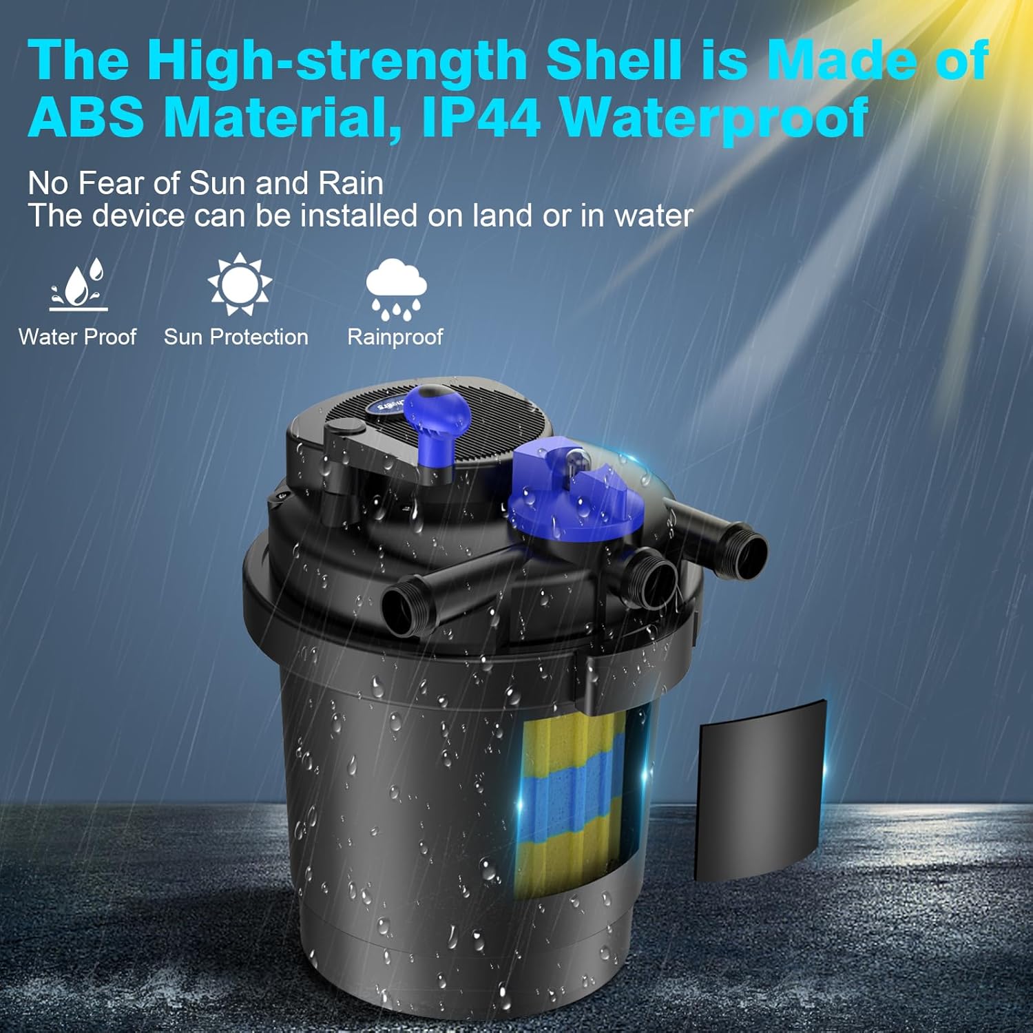 Pond Filter for Outdoor Ponds