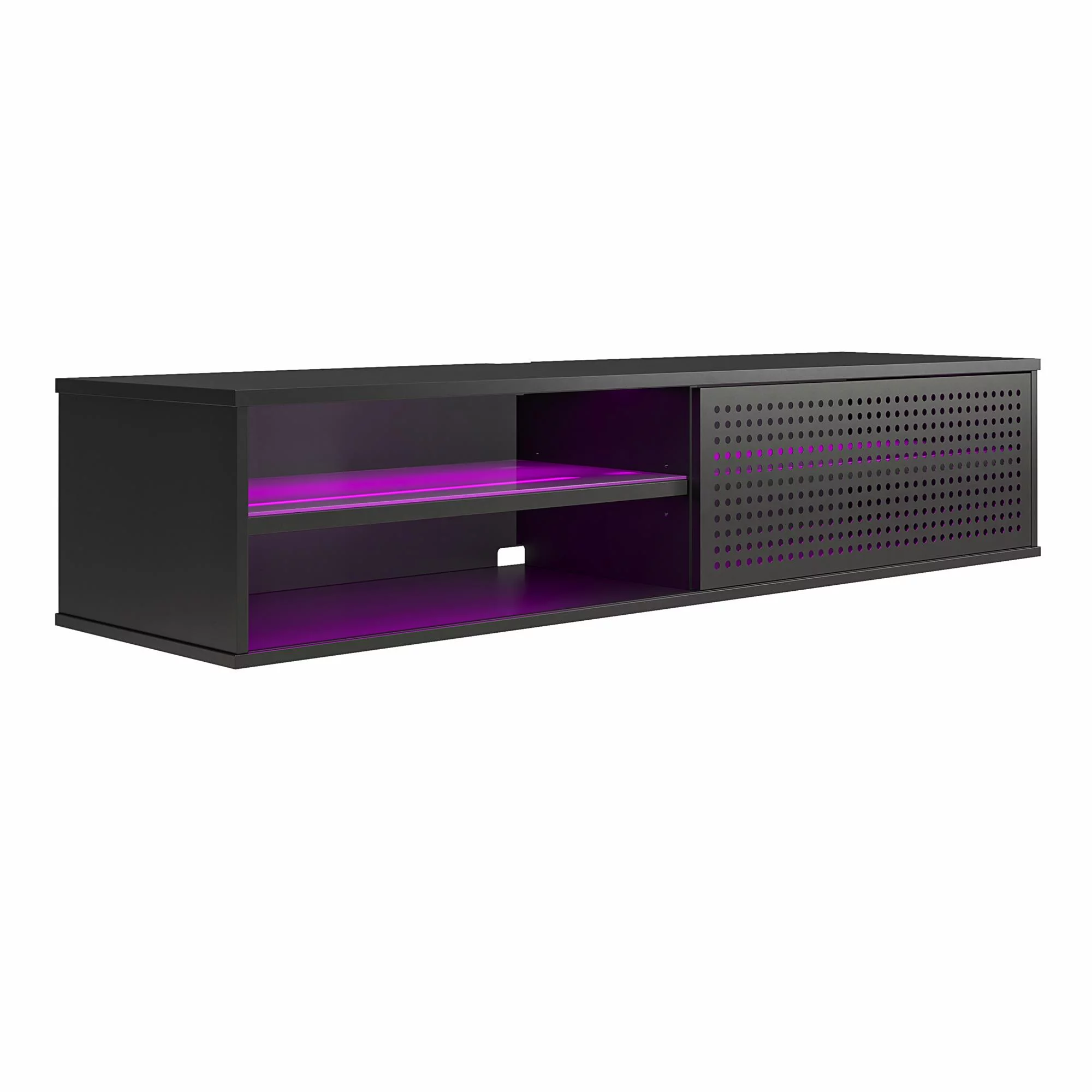 NTense Victory Floating TV Stand for TVs up to 60", Black