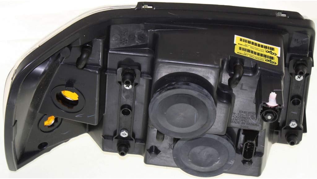 For GMC Envoy Headlight Assembly 2002-2009 Pair Driver and Passenger Side CAPA GM2502220C