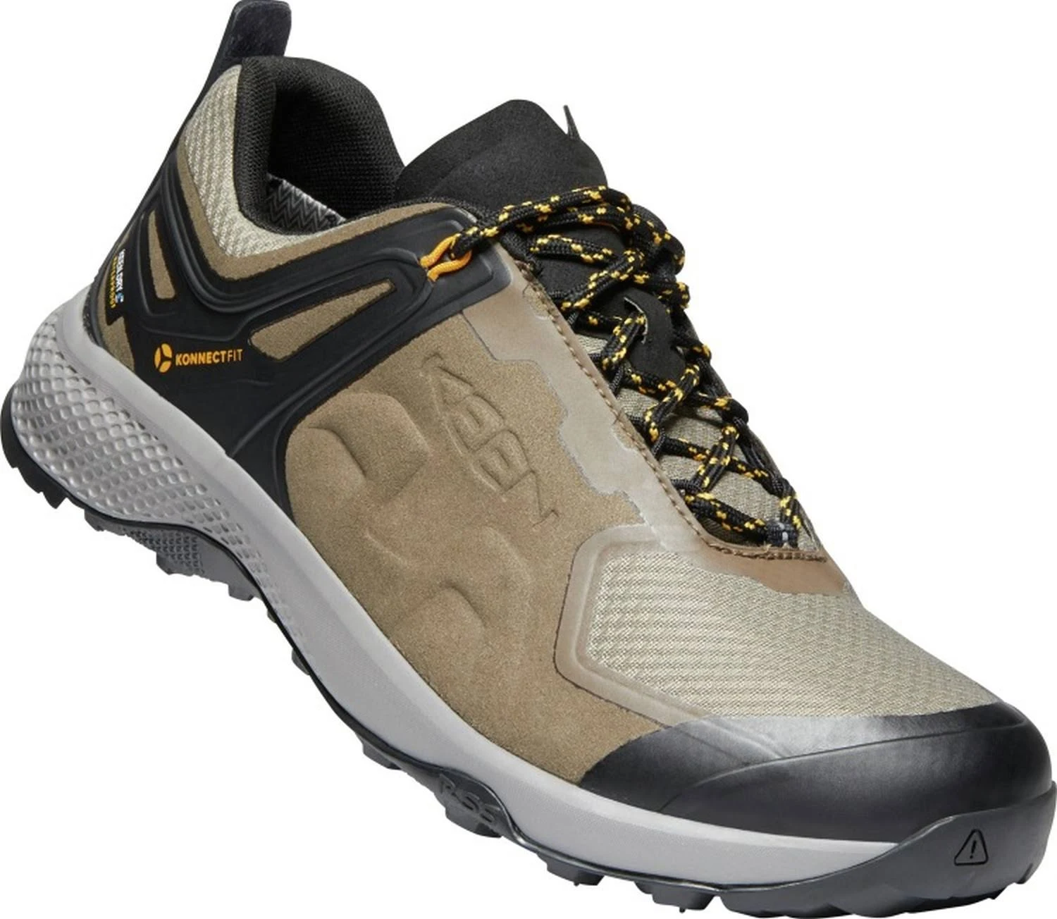 Keen Men&s Explore Waterproof Shoe - 9 - Canteen / Brindle